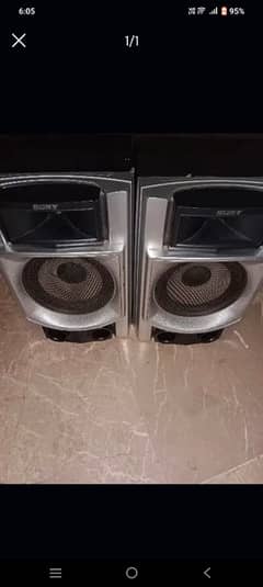 sony speakers with dvd player in working condition 0