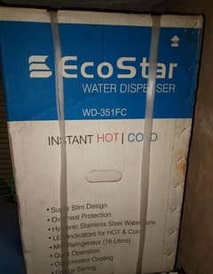 Ecco star water dispenser no use