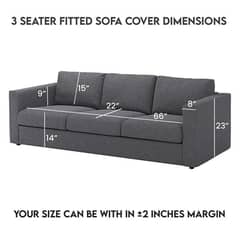 5 seater jersey sofa cover set 0