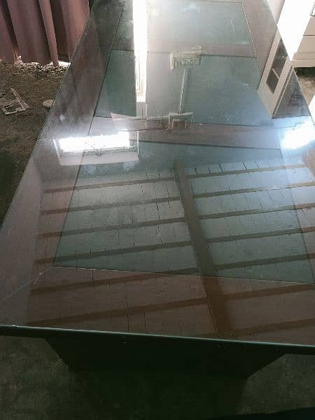 Office Table For Sale with Glass 2