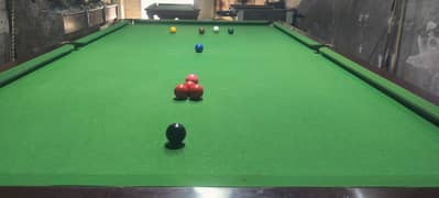 snooker table