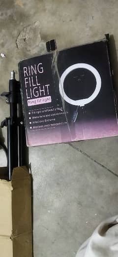Ring Light 26cm with 7 feet stand RGB option specially Urgent