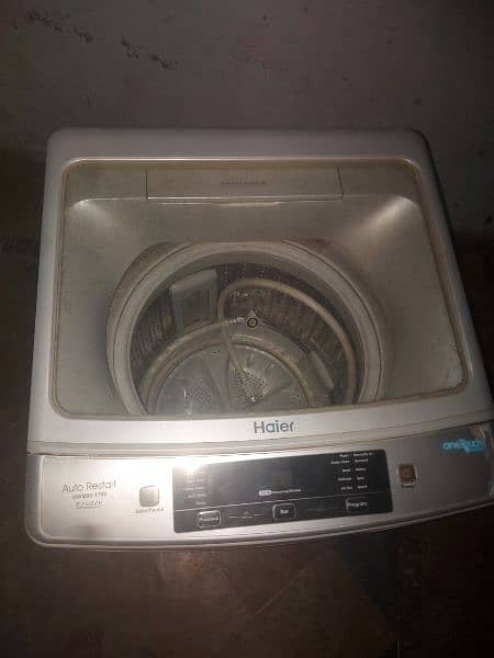 Haier automatick washing machine 2