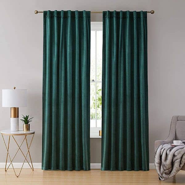 Plain Curtain | Velvet Curtain | Curtain 1