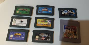 Nintendo Gameboy Advance Cartridges