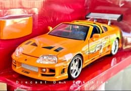 Toyota Supra MK4 Fast & Furious Diecast Model Car