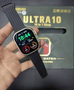 Smart watch with 10 strap Free delivery available in all over pakistan
