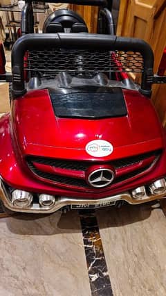 Red Mercedes Car/Jeep for Kids