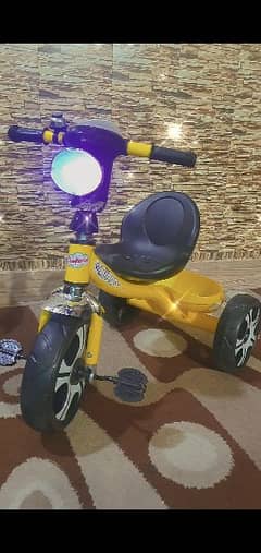 Iron body Baby cycle/  tricycle with front head lights
