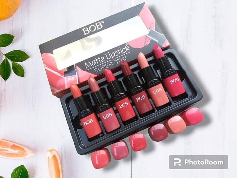 6 in 1 Mette Lipstick set 1