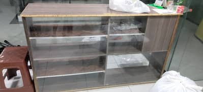 Garments shop racks and counter are for sale