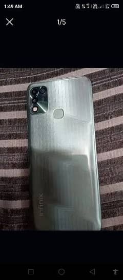 Infinix hot 11play box lost charger available no open no repair