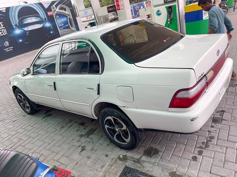 Toyota indus Corolla  1997 single  digit  number 3