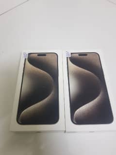 Box Packed NA iPhone 15 pro max 256gb HK NT