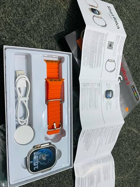 T900 Ultra 2 Upgraded Model Smart Watch with wireless Charger 2