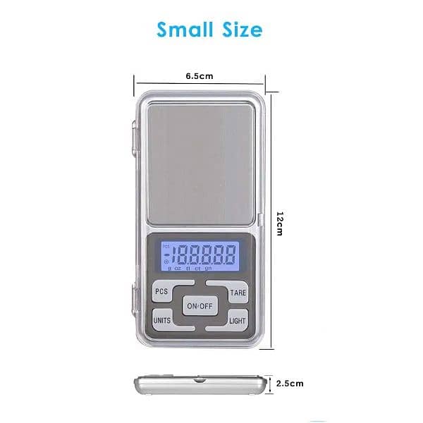 Mini Pocket Weight Scale 500g 1