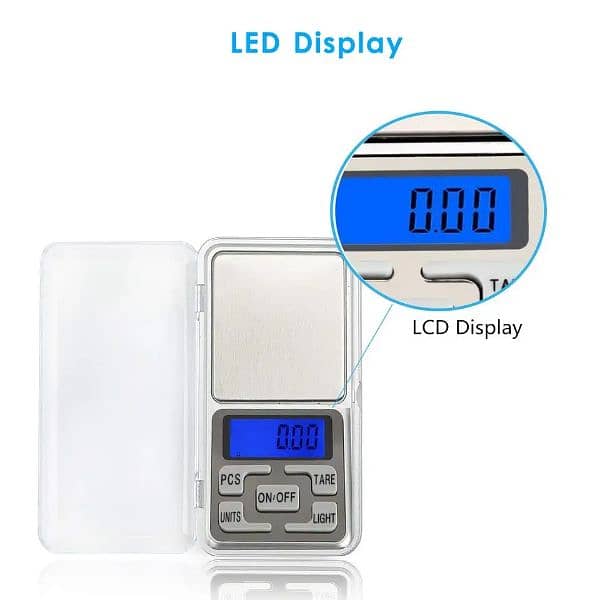 Mini Pocket Weight Scale 500g 4