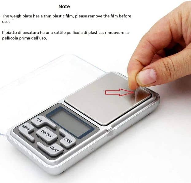 Mini Pocket Weight Scale 500g 8