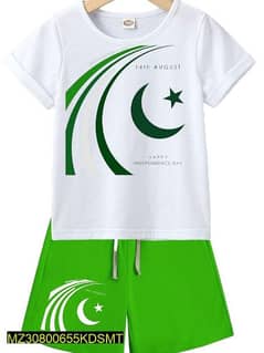 1 pc unisex stitched polyester independence Day printed t_shirt