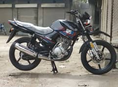 Ybr 125g 2023 model black colour