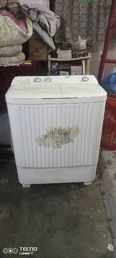Hair Twin Tub Washing Machine with Dryer 8 kg
