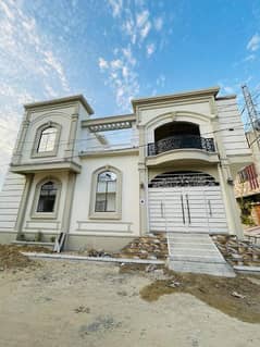 Brand New 120 SQ yards single story corner house available for sale in Saadi town