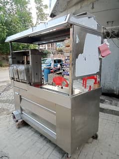 Fast Food Counter With Hot plate and Shawarma grill