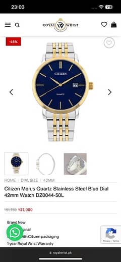 citizen watch