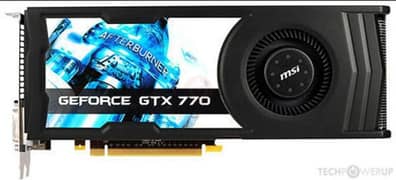 MSI GeForce GTX 770 Founder's Edition Graphics Card