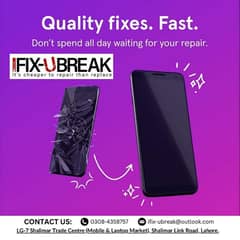 Customer Care / Repairing Lab (Smartphones, Laptops & E-Gadgets)