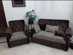 6 seater sofa set  good condition 10/9High Quality wood & Foam