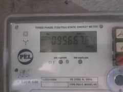 Three phase digital Energy meter Call me 03224306427