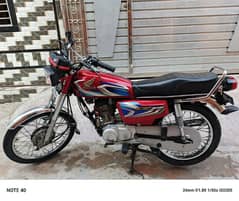 Honda CG-125 Golden Number BQN-888