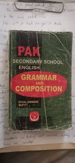 Shauq English Grammer Book for sale