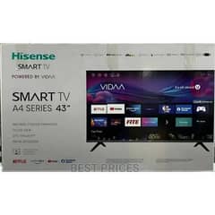 Hisense 43 Inches Smart TV.