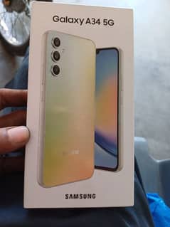 Samsung A34 5G full box PTA approved