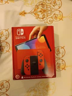 Nintendo switch OLED mario red limited edition