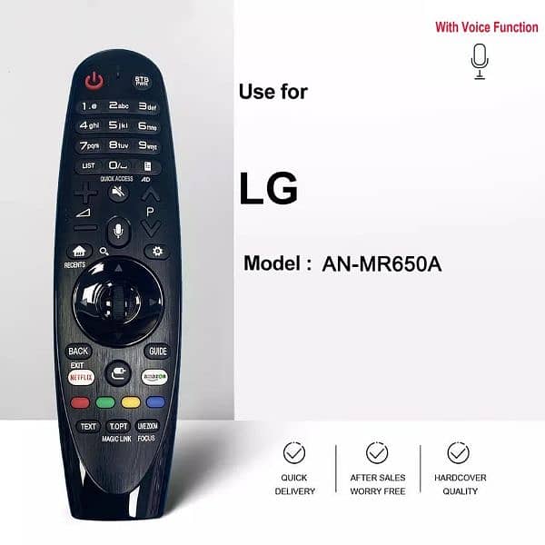 100% Original LG Magic remote control with  mouse button 2