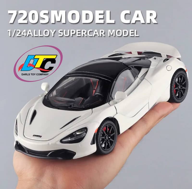 McLaren 720S diecast model 4