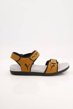 men's synthetic leather casual sandals