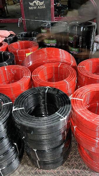 Solar wire,6 mm,16 mm ,25 mm,35 mm, please contact on WhatsApp 7