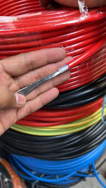 Solar wire,6 mm,16 mm ,25 mm,35 mm, please contact on WhatsApp 9