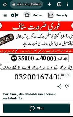 online work available male female and students