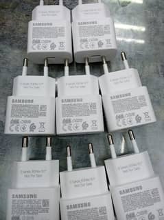 100% Samsung Super Fast 25watt mobile Charger cable & adopter
