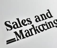 sale and marketing