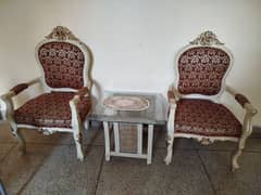 chairs and table