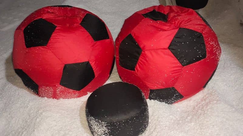 Football set Bean bag Export Quality Filling With Beans 0