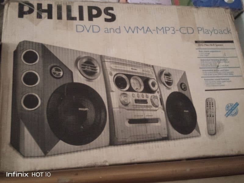 PHILIPS DVD /MP3/CD PLAY BACK 0