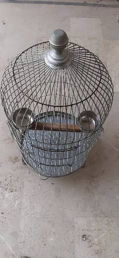 Gray Parrot cage for sale ~ Malir