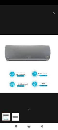 Kenwood split AC, 75% energy efficient, with 10 years warranty